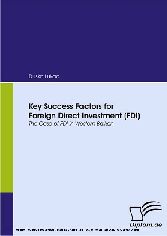 Key Success Factors for Foreign Direct Investment (FDI). The Case of FDI in Western Balkan