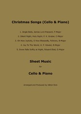 Christmas Songs - Sheet Music for Cello & Piano