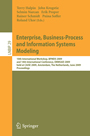 Enterprise, Business-Process and Information Systems Modeling - 10th International Workshop, BPMDS 2009, and 14th International Conference, EMMSAD 2009, held at CAiSE 2009, Amsterdam, The Netherlands, June 8-9, 2009, Proceedings