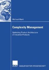 Complexity Management - Optimizing Product Architecture of Industrial Products